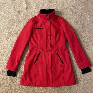Jessica Simpson Red Ski Jacket with Black Details